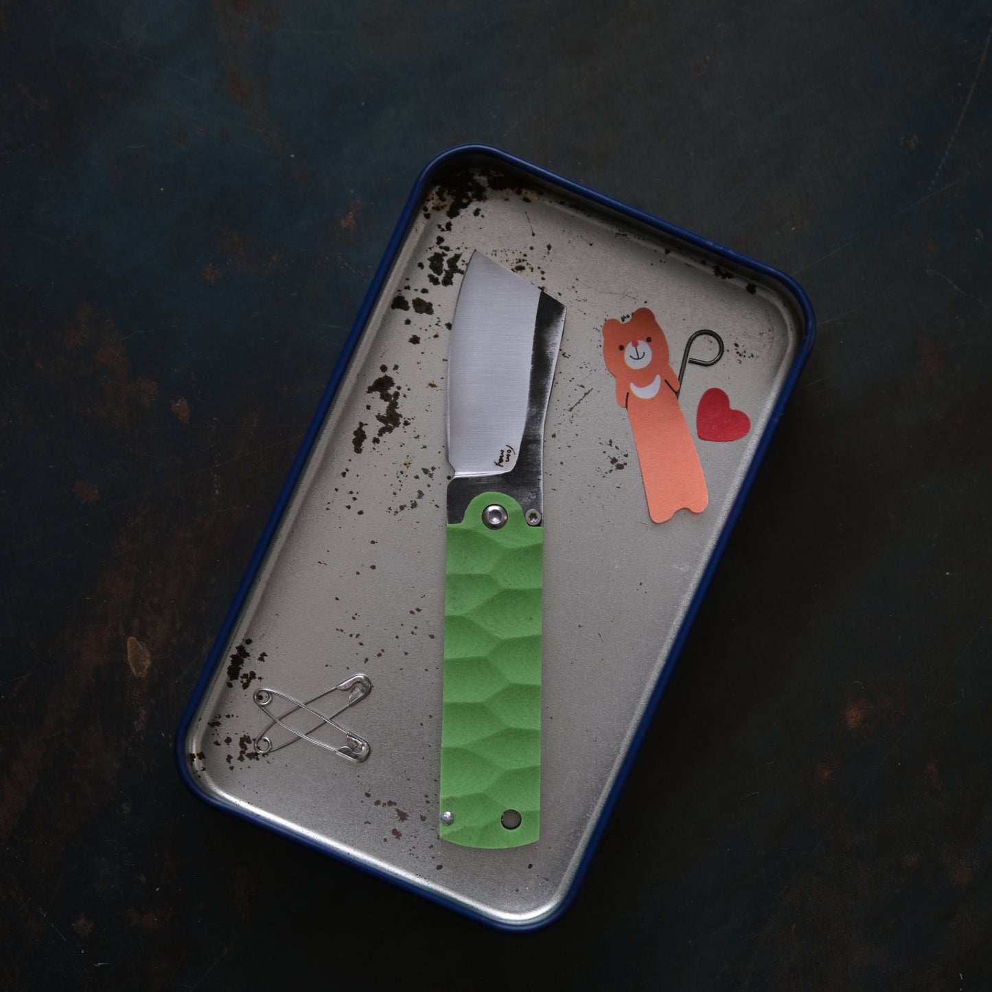 CHINGU • COUTEAU DE POCHE VERT