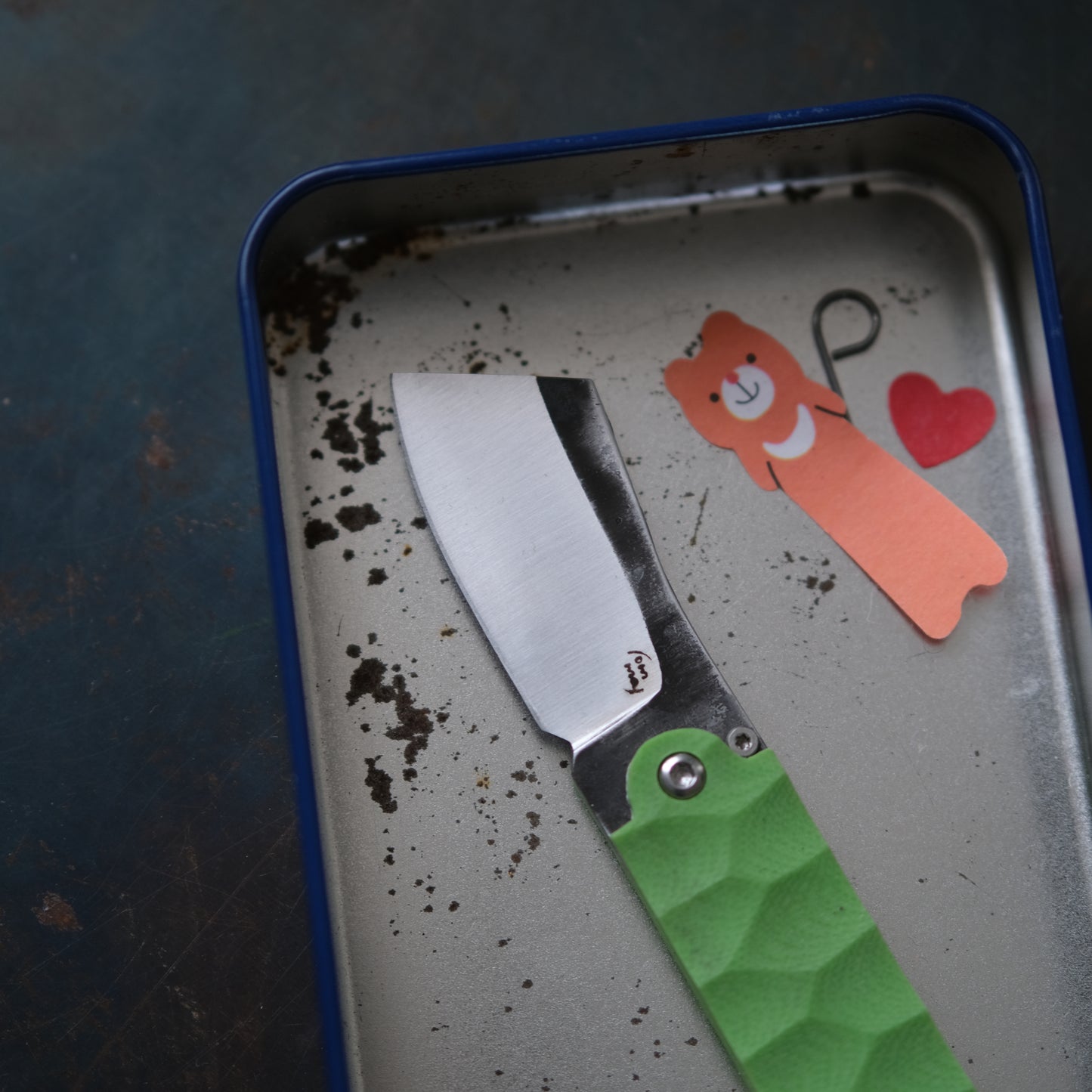 CHINGU • COUTEAU DE POCHE VERT