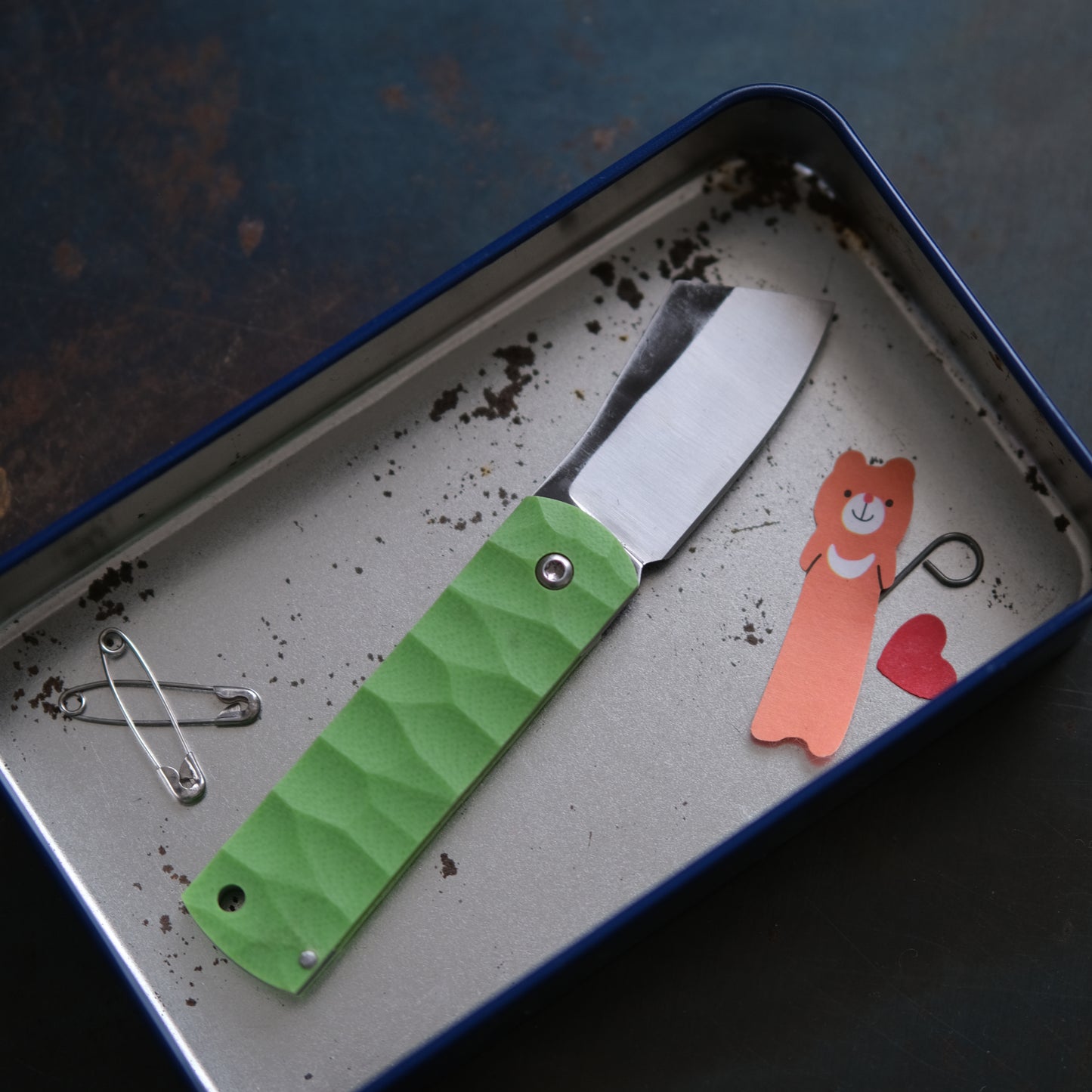 CHINGU • COUTEAU DE POCHE VERT