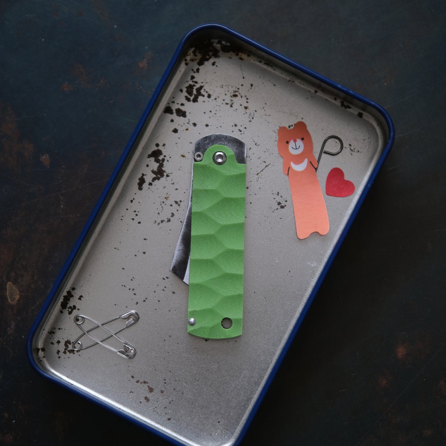 CHINGU • COUTEAU DE POCHE VERT