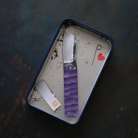 CHINGU • COUTEAU DE POCHE VIOLET
