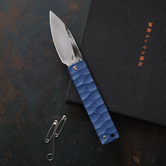 YOBO • COUTEAU PLIANT BLEU