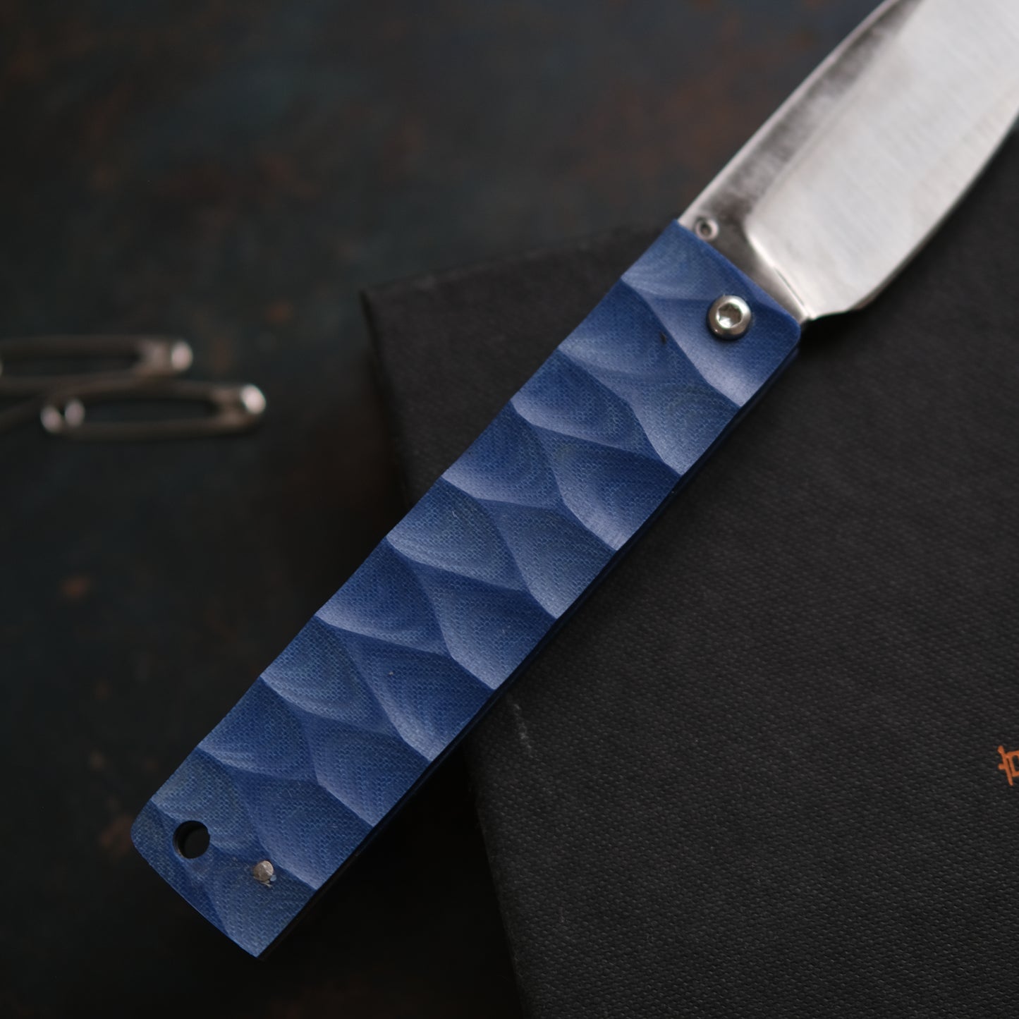 YOBO • COUTEAU PLIANT BLEU
