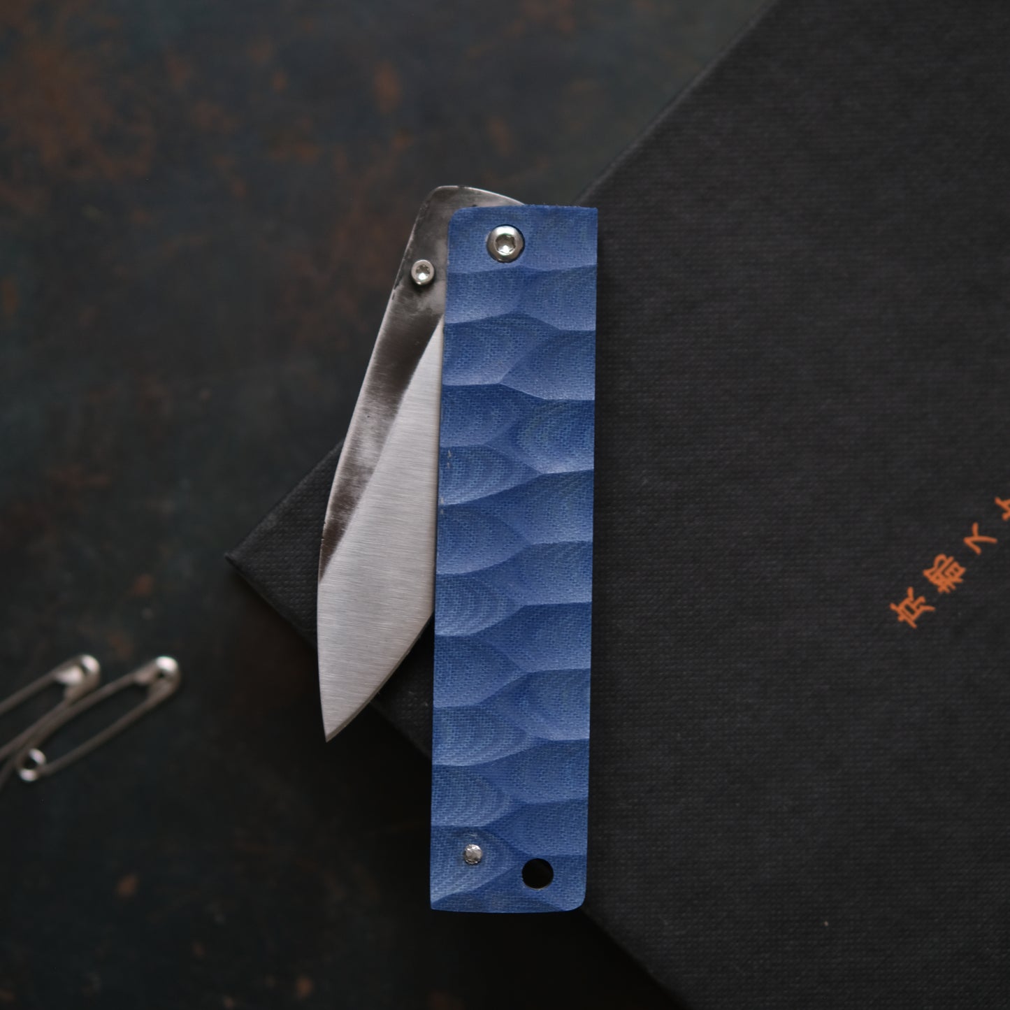 YOBO • COUTEAU PLIANT BLEU