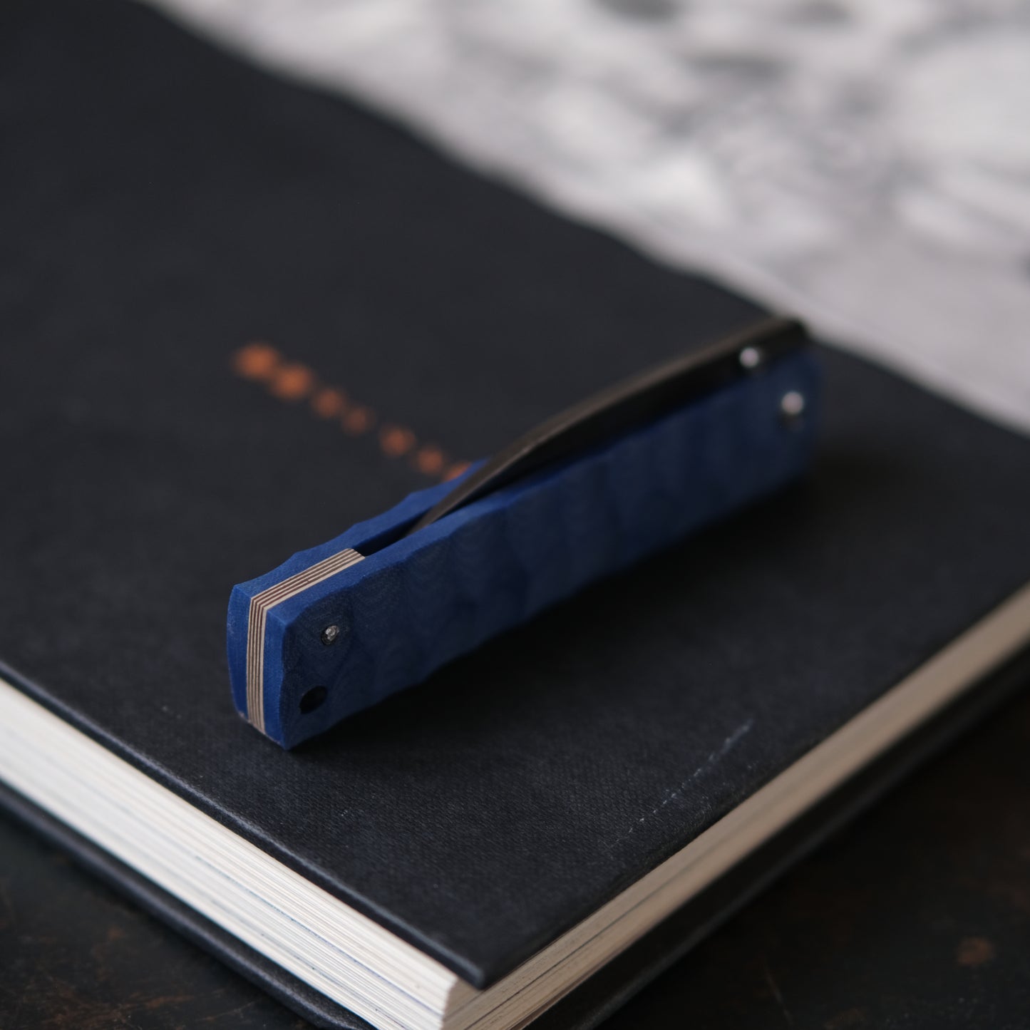 YOBO • COUTEAU PLIANT BLEU