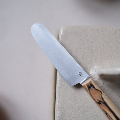 BOTO • COUTEAU À BEURRE HÊTRE ÉCHAUFFÉ