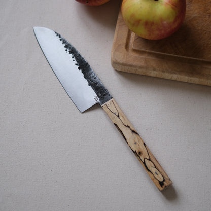 NALMADA • COUTEAU DE CUISINE HÊTRE ÉCHAUFFÉ