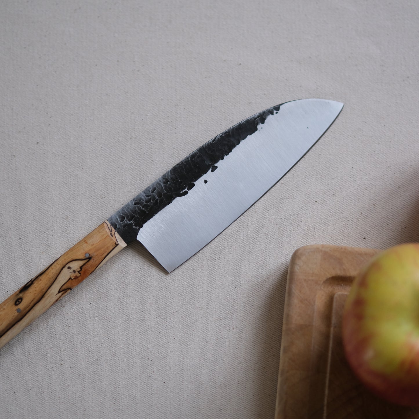 NALMADA • COUTEAU DE CUISINE HÊTRE ÉCHAUFFÉ