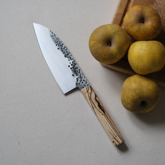NALMADA • COUTEAU DE CUISINE HÊTRE ÉCHAUFFÉ