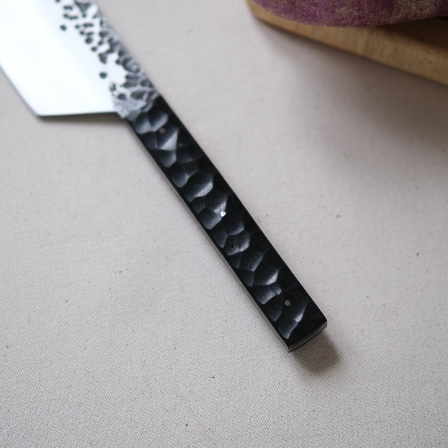 YOLISA • COUTEAU DE CHEF ÉBÈNE TEXTURÉ