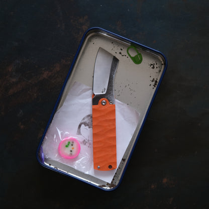 CHINGU • COUTEAU DE POCHE ORANGE