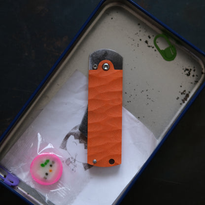 CHINGU • COUTEAU DE POCHE ORANGE
