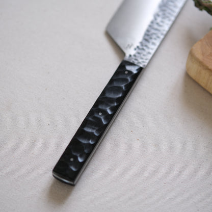YOLISA • COUTEAU DE CHEF ÉBÈNE TEXTURÉ
