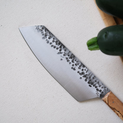YOLISA • COUTEAU DE CHEF HÊTRE ÉCHAUFFÉ