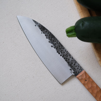 NALMADA • COUTEAU DE CUISINE POIRIER TEXTURÉ