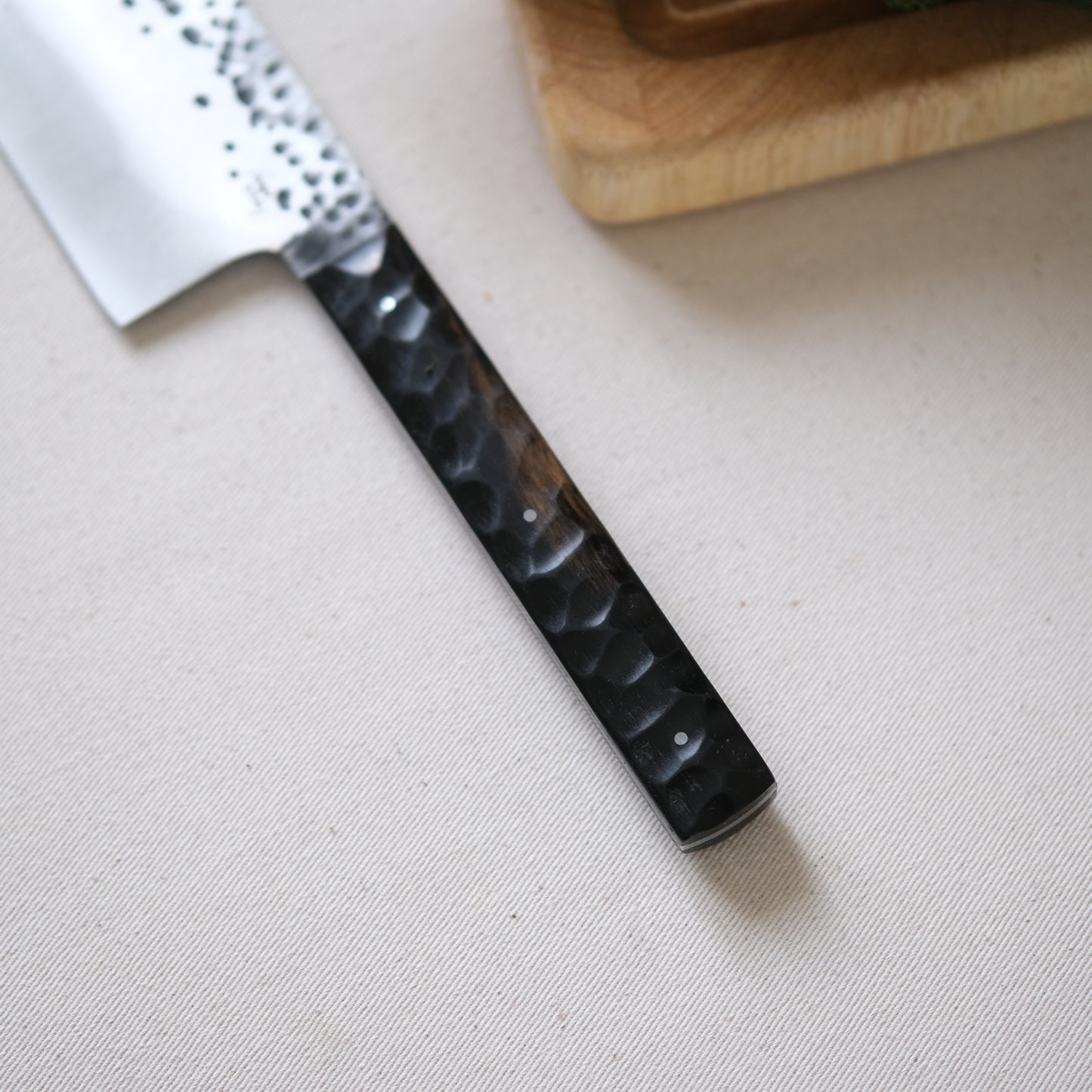 YACHE • COUTEAU DE CUISINE ÉBÈNE TEXTURÉ