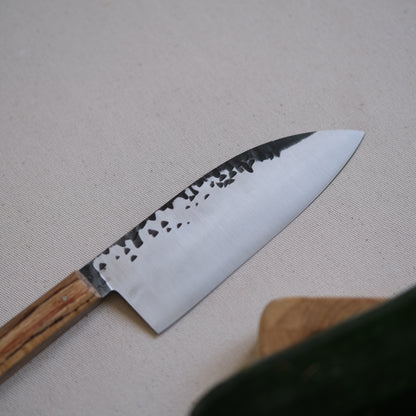 NALMADA • COUTEAU DE CUISINE HÊTRE ÉCHAUFFÉ