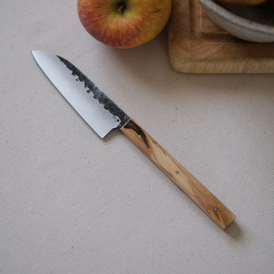 NALMADA MINI • COUTEAU D'OFFICE MARRONNIER ÉCHAUFFÉ