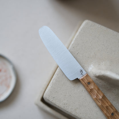 BOTO • COUTEAU À BEURRE CHÊNE TEXTURÉ