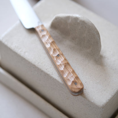 BOTO • COUTEAU À BEURRE CHÊNE TEXTURÉ