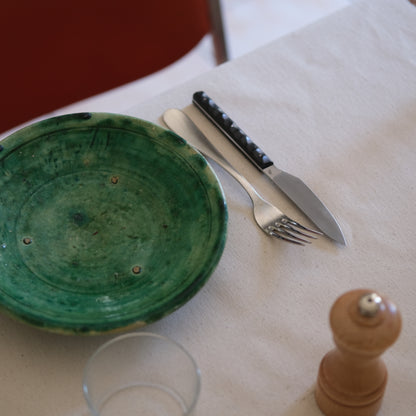 SIKSA • COUTEAU DE TABLE ÉBÈNE TEXTURÉ