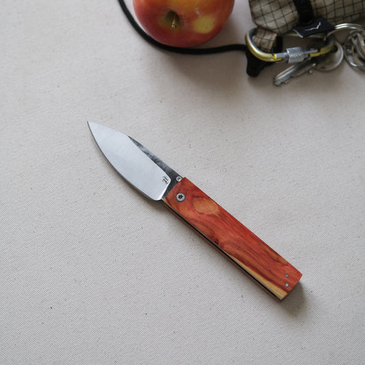 YOBO • COUTEAU PLIANT BOIS DE ROSE