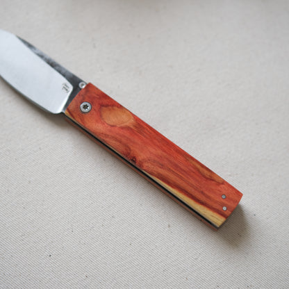 YOBO • COUTEAU PLIANT BOIS DE ROSE