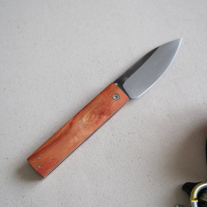 YOBO • COUTEAU PLIANT BOIS DE ROSE