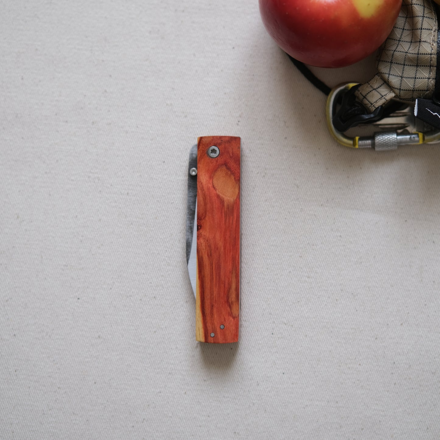 YOBO • COUTEAU PLIANT BOIS DE ROSE