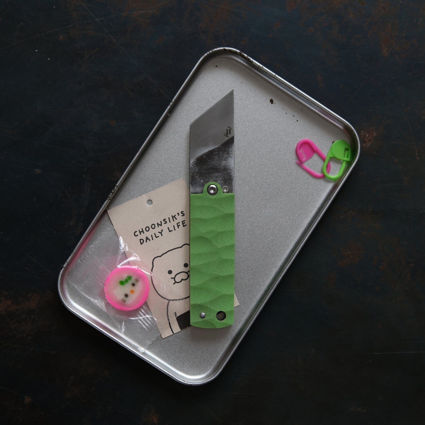 SUNBAE • CUTTER PLIANT VERT CLAIR