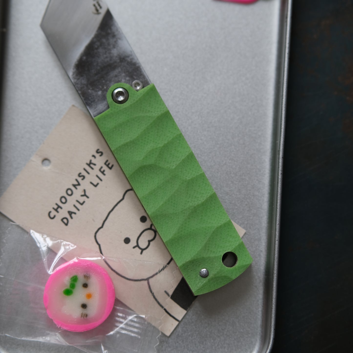 SUNBAE • CUTTER PLIANT VERT CLAIR