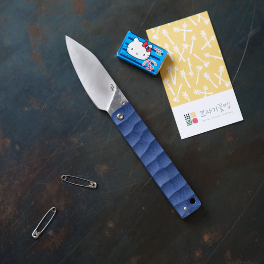 YOBO • COUTEAU PLIANT BLEU