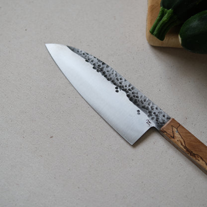 NALMADA • COUTEAU DE CUISINE HÊTRE ÉCHAUFFÉ