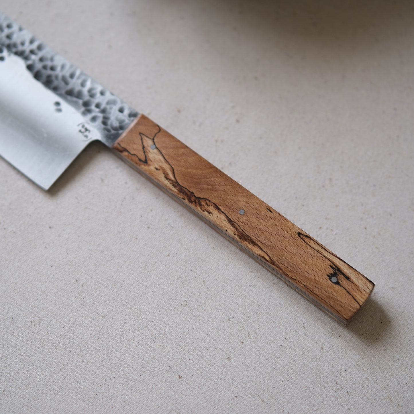 NALMADA • COUTEAU DE CUISINE HÊTRE ÉCHAUFFÉ