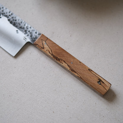 NALMADA • COUTEAU DE CUISINE HÊTRE ÉCHAUFFÉ