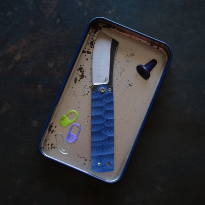 CHINGU • COUTEAU DE POCHE BLEU