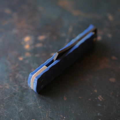 CHINGU • COUTEAU DE POCHE BLEU