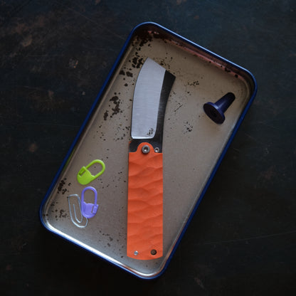 CHINGU • COUTEAU DE POCHE ORANGE