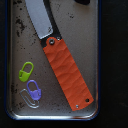 CHINGU • COUTEAU DE POCHE ORANGE