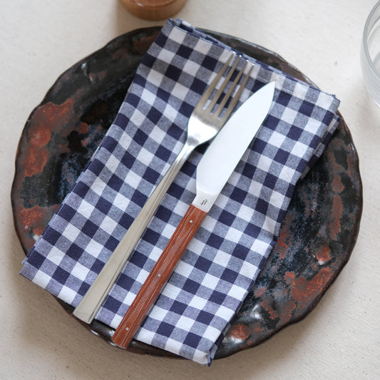 SIKSA • COUTEAUX DE TABLE MICARTA BRUN [PRÉ-COMMANDE]