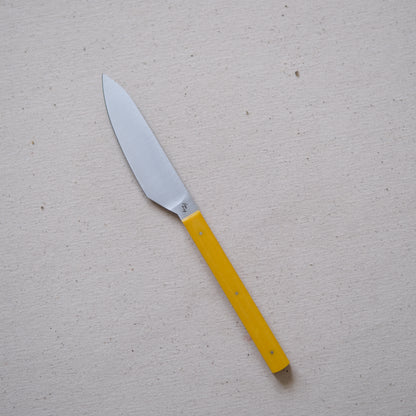 SIKSA • COUTEAUX DE TABLE MICARTA JAUNE [PRÉ-COMMANDE]
