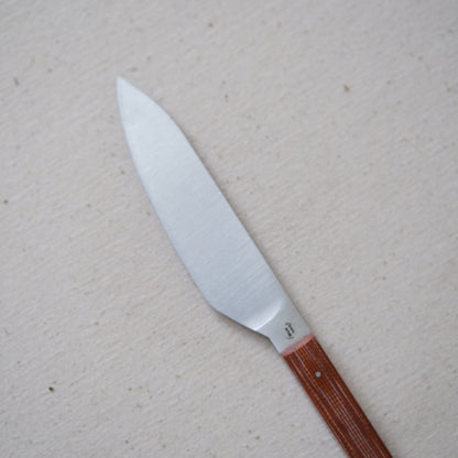 SIKSA • COUTEAUX DE TABLE MICARTA BRUN [PRÉ-COMMANDE]
