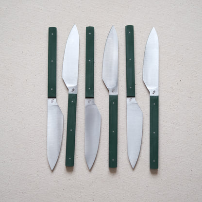 SIKSA • COFFRET DE COUTEAUX DE TABLE FIBRE DE VERRE VERT