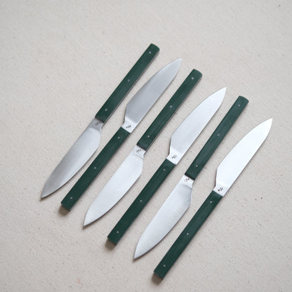 SIKSA • COFFRET DE COUTEAUX DE TABLE FIBRE DE VERRE VERT