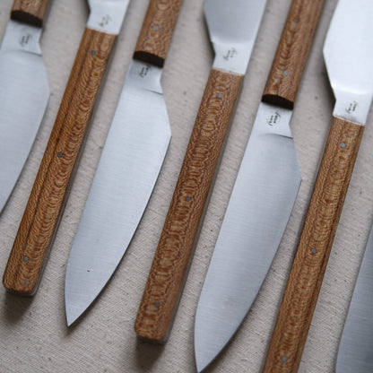 SIKSA • COFFRET DE COUTEAUX DE TABLE PLATANE