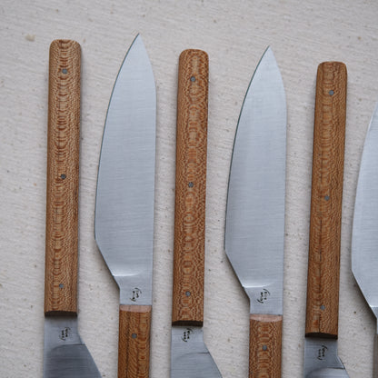 SIKSA • COFFRET DE COUTEAUX DE TABLE PLATANE