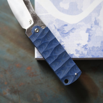 CHINGU • COUTEAU DE POCHE BLEU