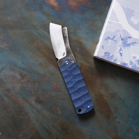 CHINGU • COUTEAU DE POCHE BLEU