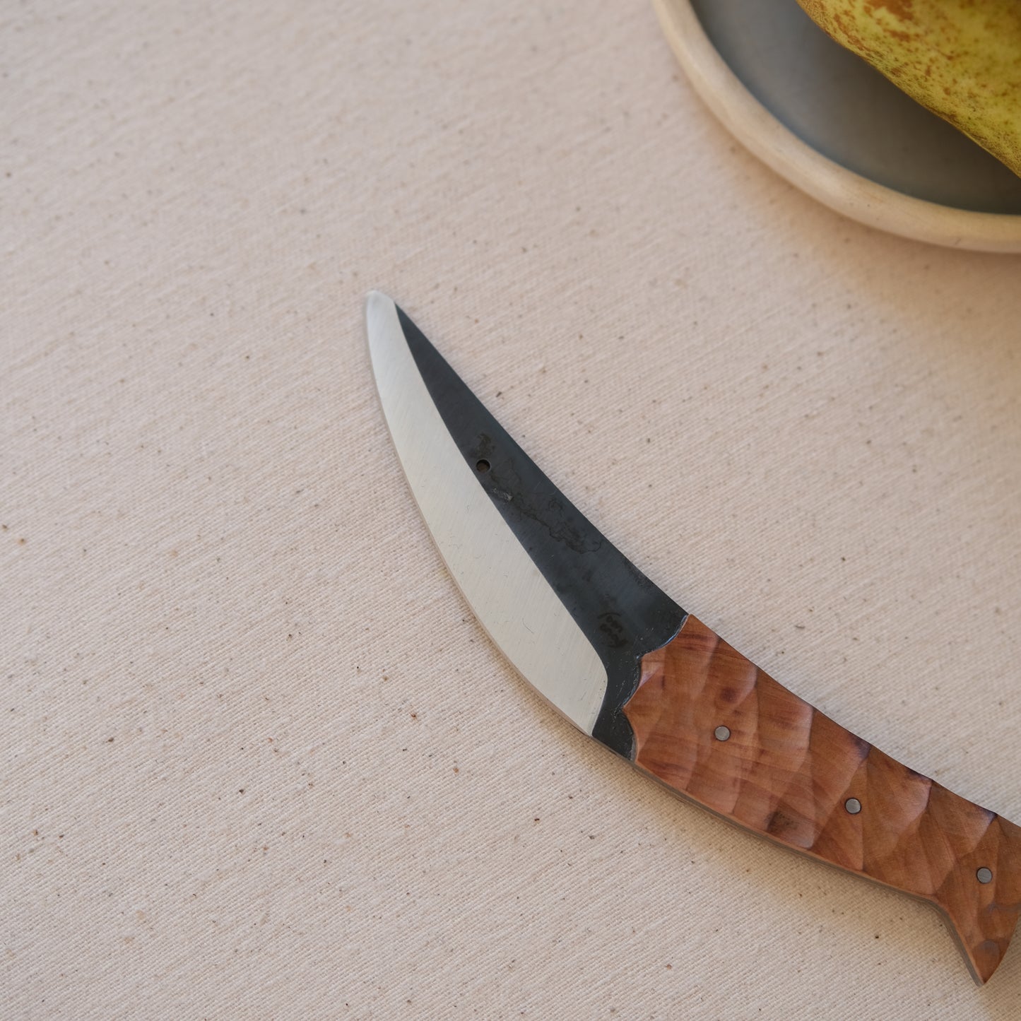 POISSON • Couteau enfant poirier & noyer