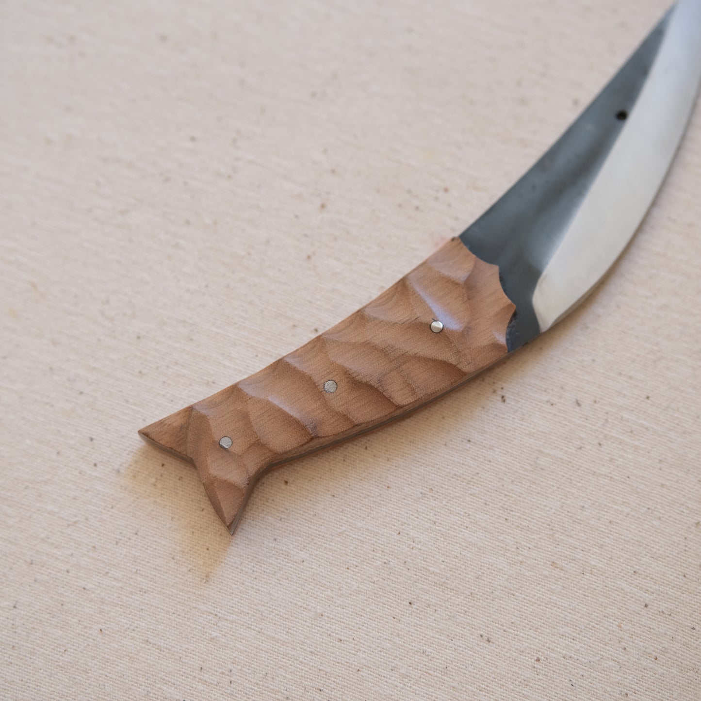 POISSON • Couteau enfant poirier & noyer